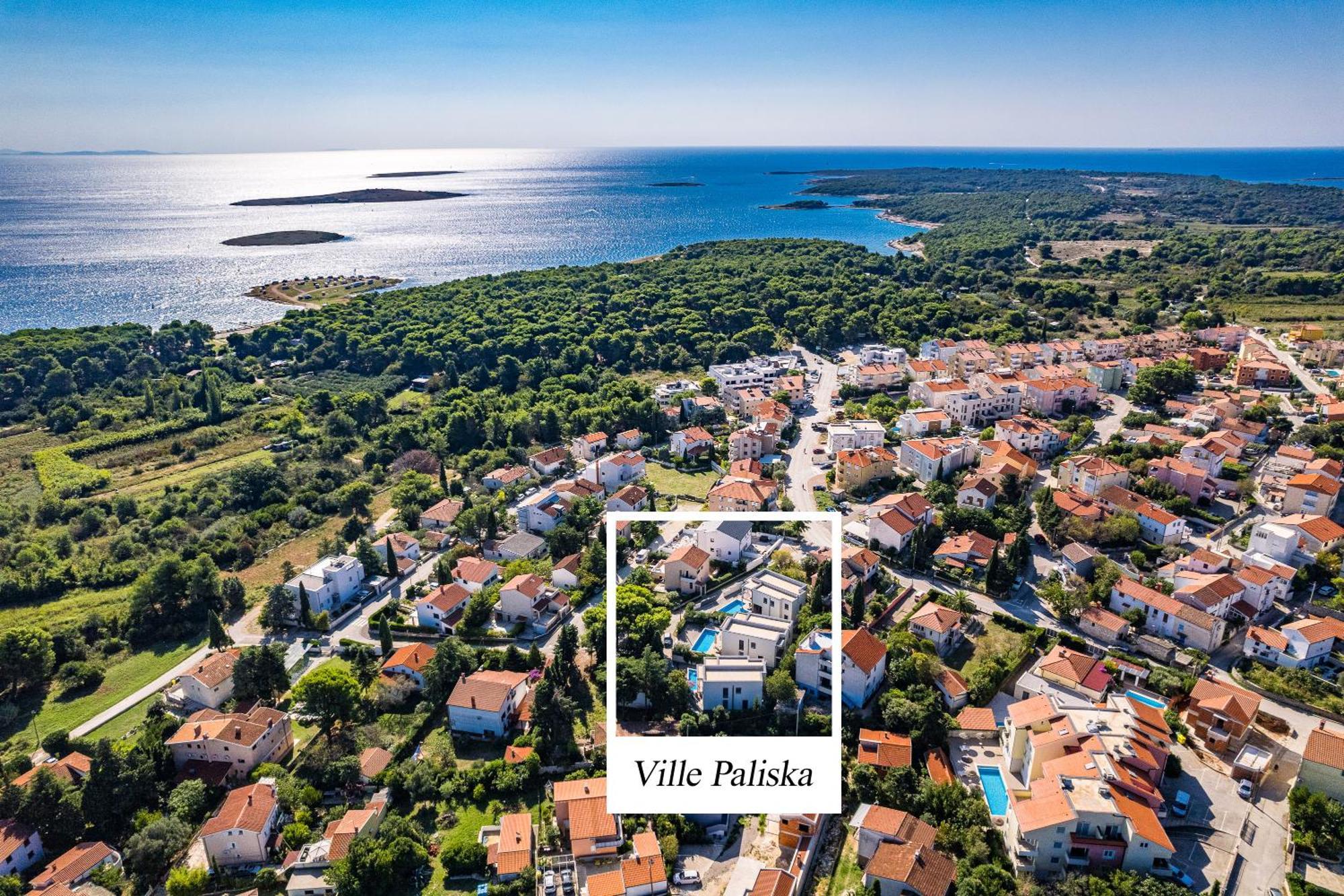 Vila Paliska Пула Экстерьер фото
